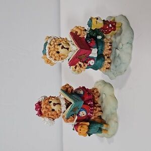 House of Lloyd VTG The Bearsley Family Collection Jeremiah & Penelope Christmas